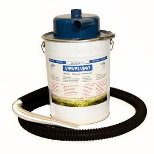 Aschesauger Wirbelwind von Pellvac. 20 Liter mit Saugschlauch