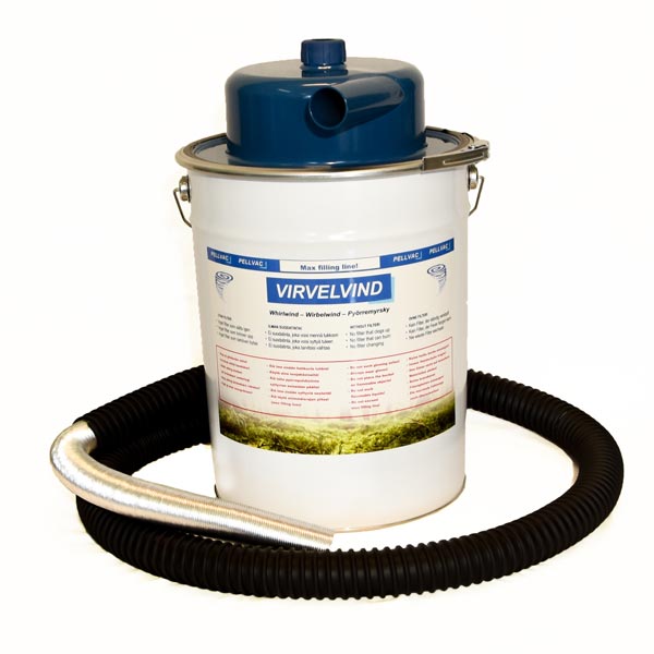 Askesuger Virvelvind fra Pellvac. 20 liter med sugeslange