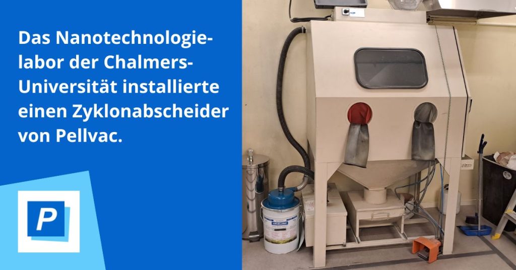Zyklonabscheider für Strahlsand