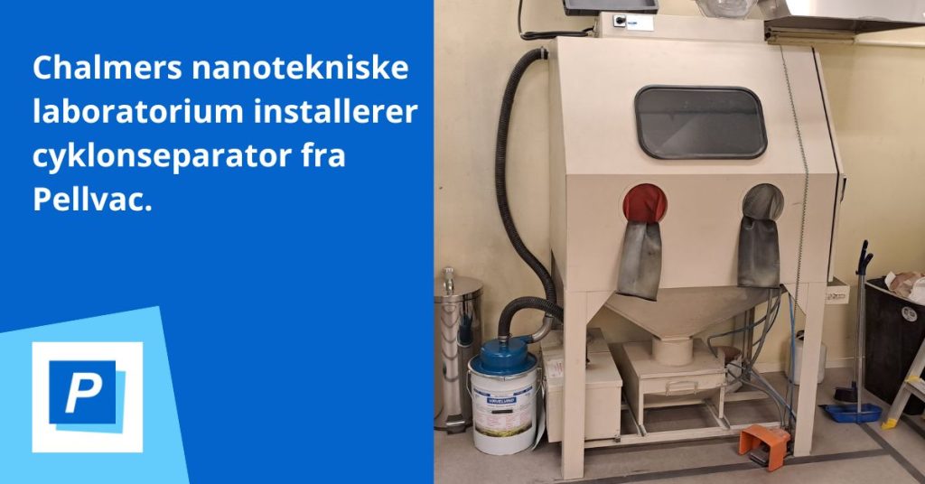 cyklonseparator til sandblæsning