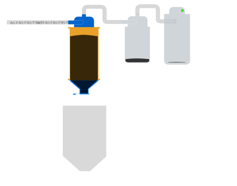 Windcleaner vacuum bucket 2